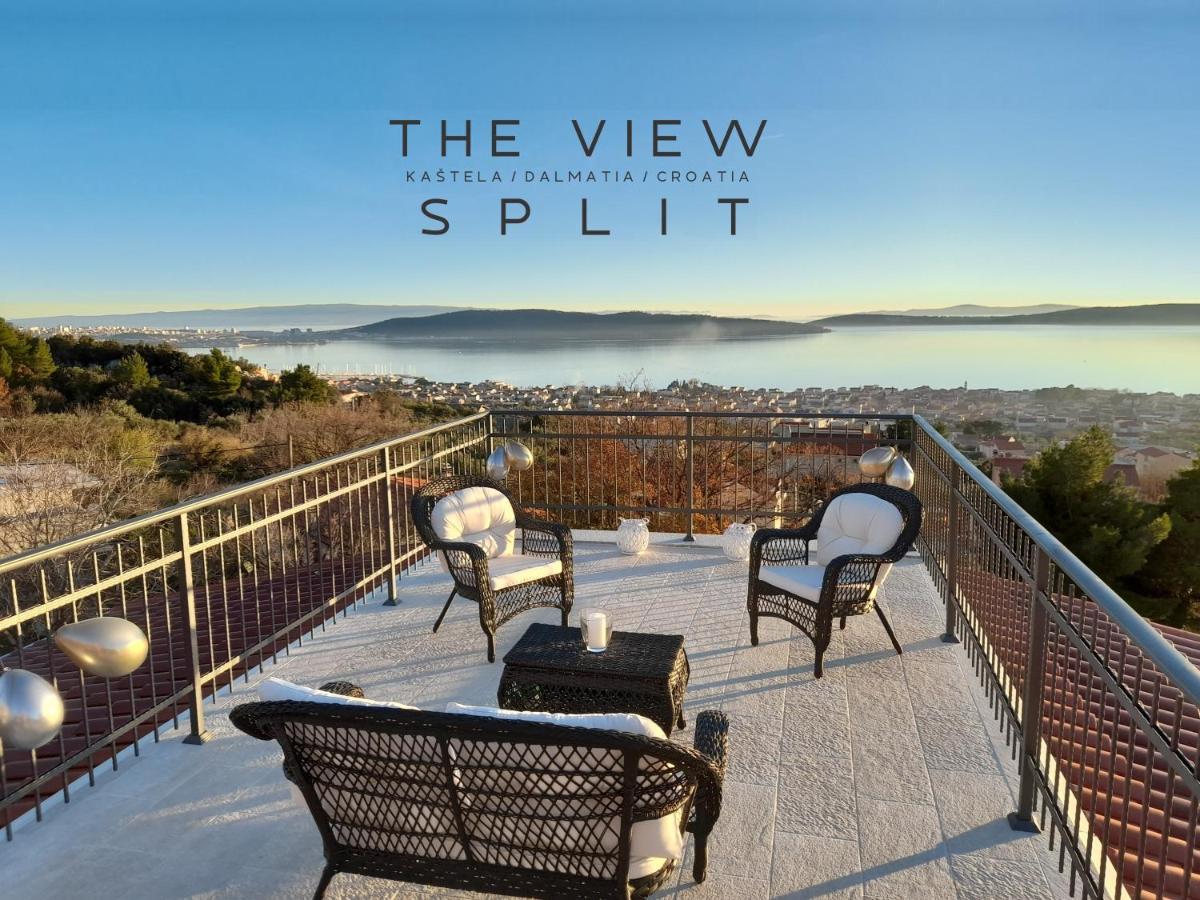 Apartamento The View Split. Highlight With Roof-Top-Terrace And Pool Kaštela Exterior foto