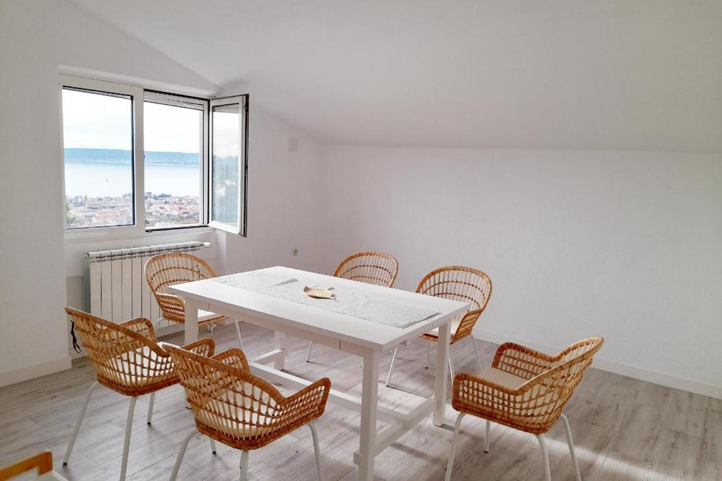 Apartamento The View Split. Highlight With Roof-Top-Terrace And Pool Kaštela Exterior foto